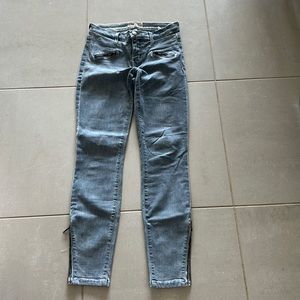 Current Elliot, the SoHo zip stiletto Jean